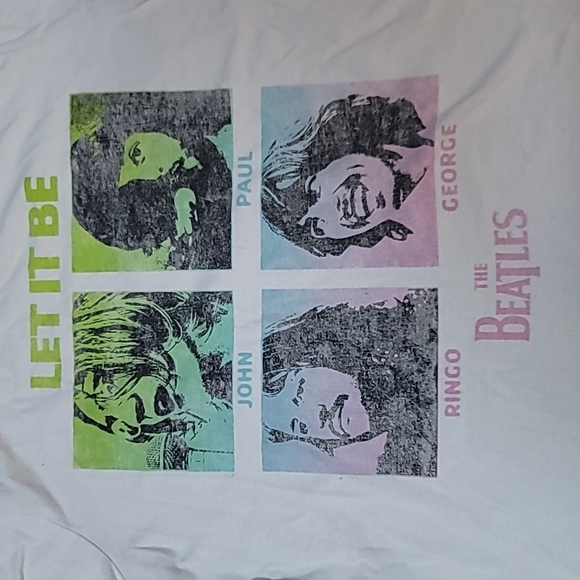 Beatles Tee Shirt Size Small Let It Be - Picture 2 of 3